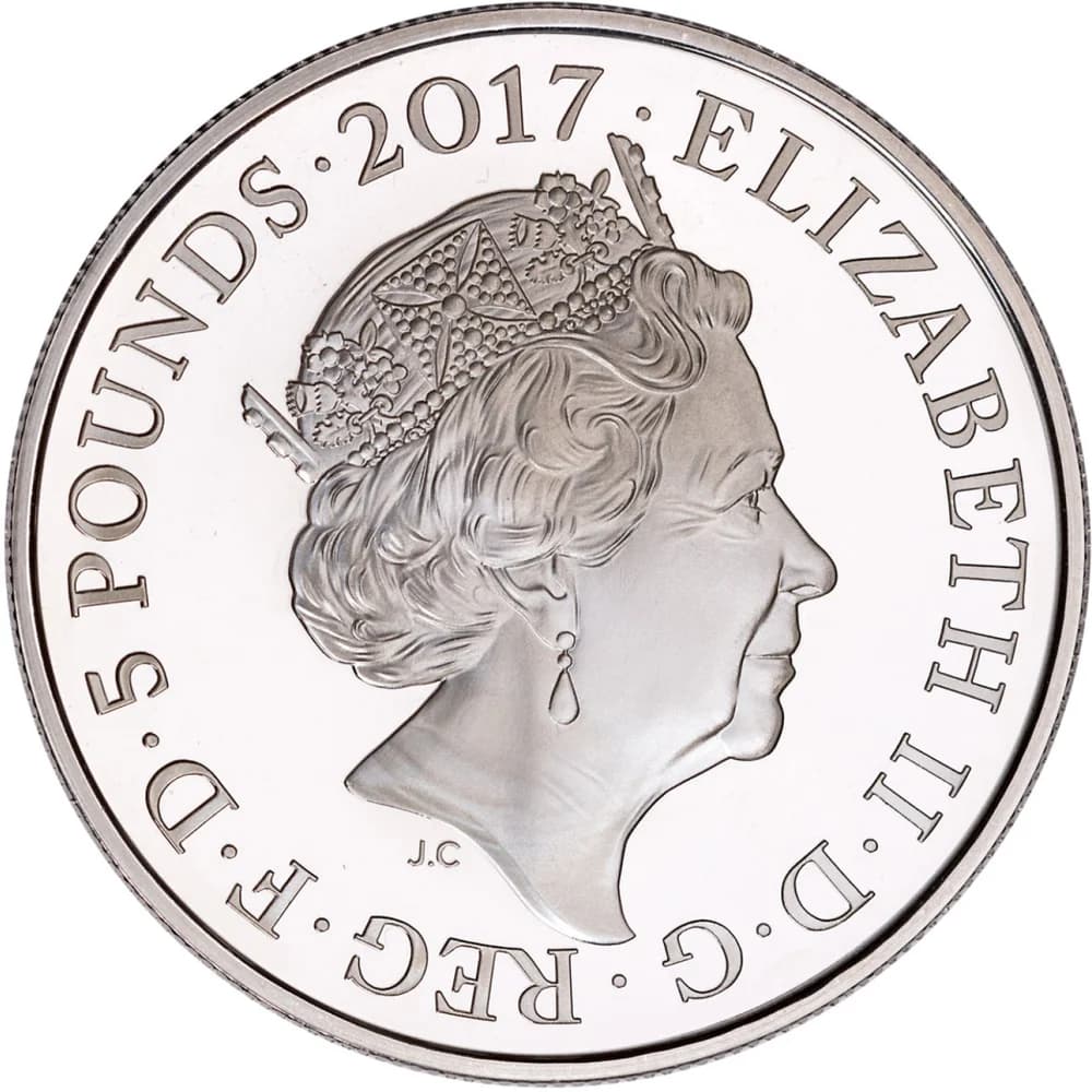 Elizabeth II The Sopwith Camel; Silver Proof