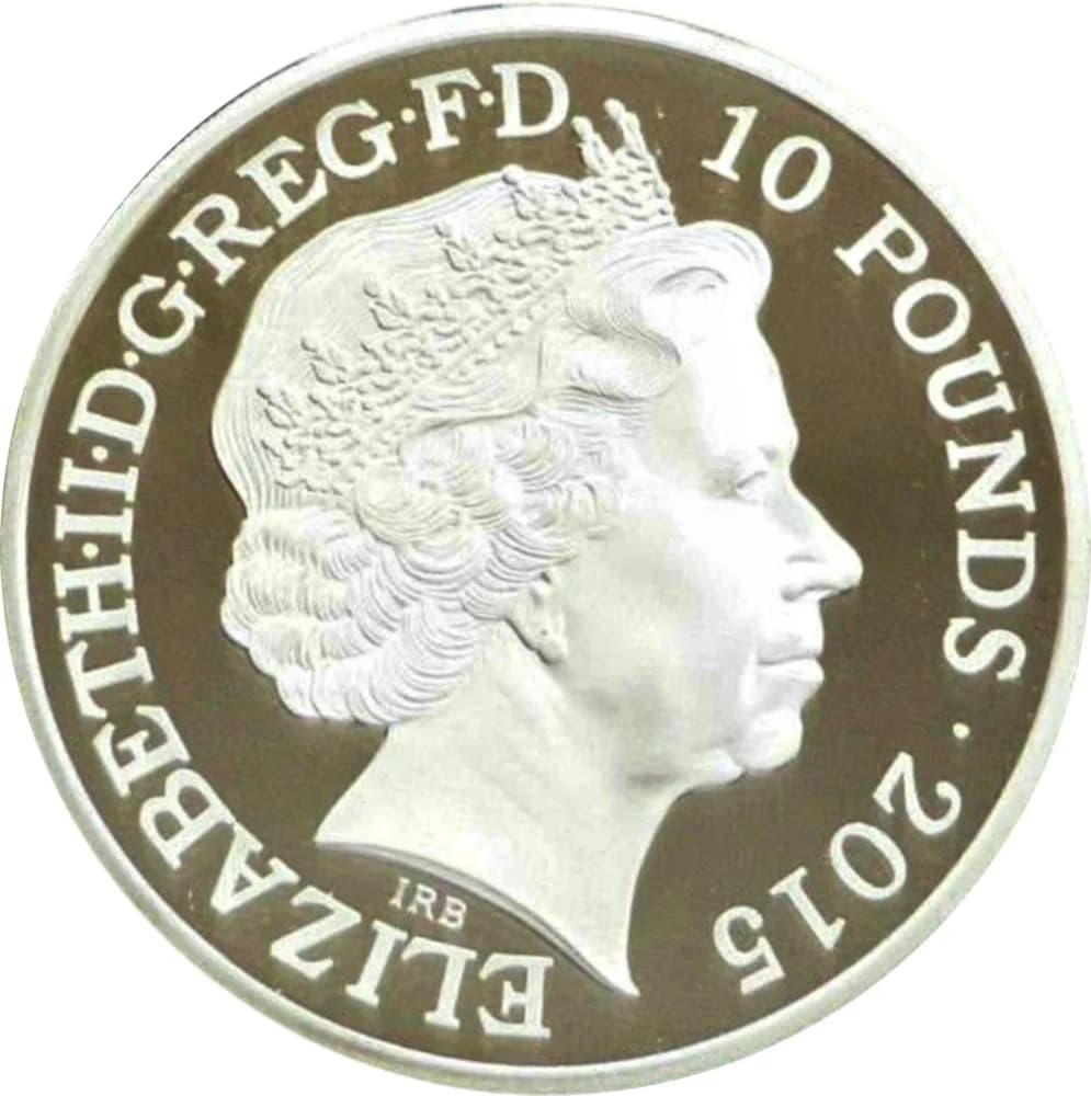Elizabeth II Winston Churchill; Silver Proof